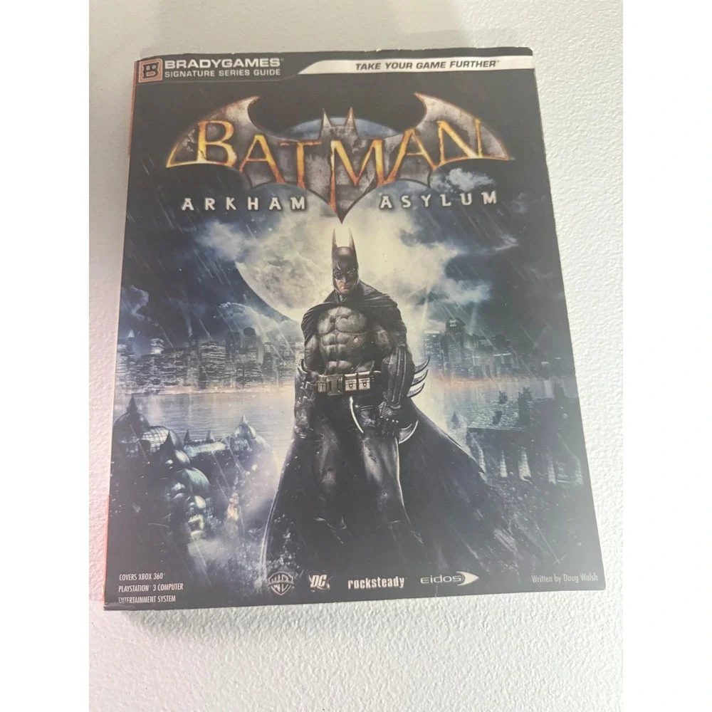 Batman Arkham Asylum BradyGames Signature Series Strategy Guide Doug Walsh 2009